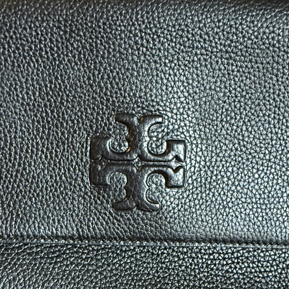 Tory Burch Black Leather Shoulder Bag - Picture 3 of 14